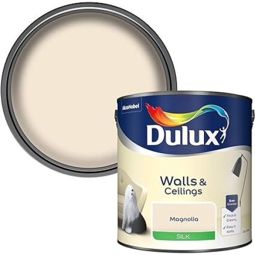 Dulux Dulux Silk 2.5L Emulsion Paint - Magnolia 1