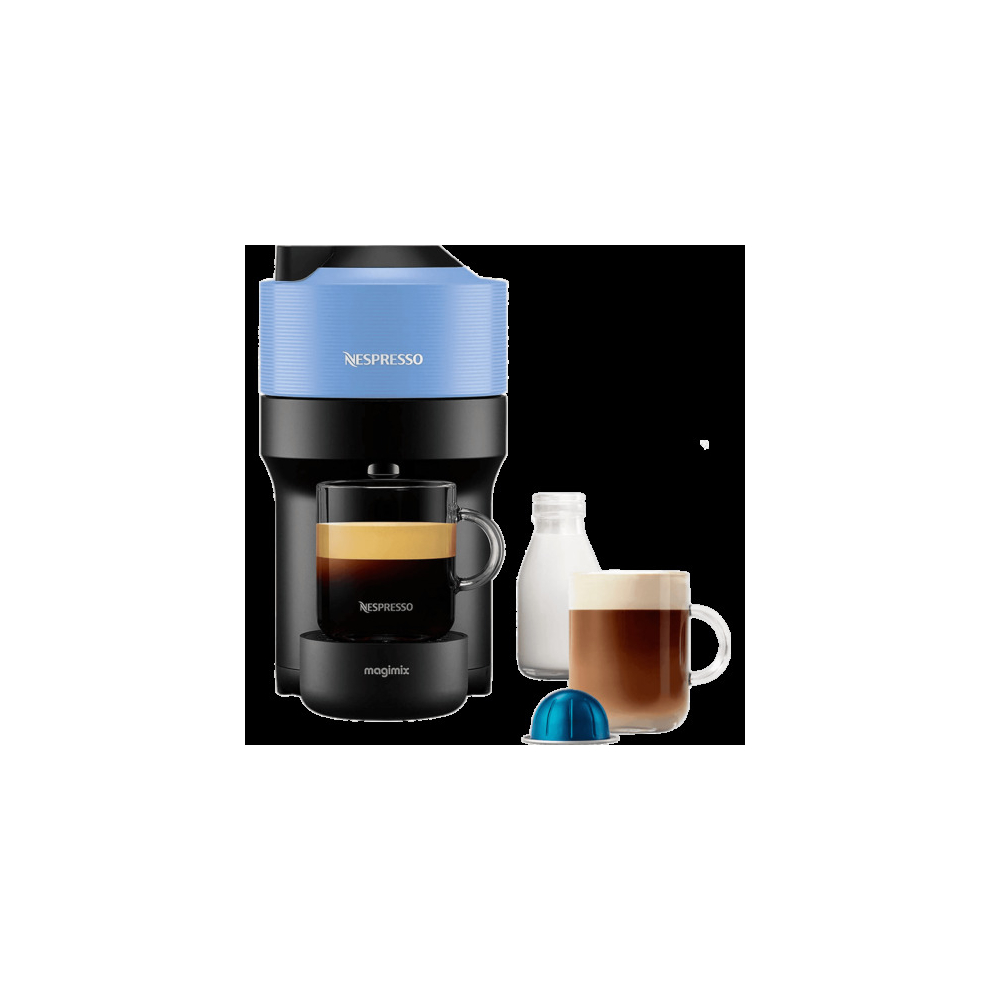 Nespresso By Magimix Vertuo Pop 11731 Pod Coffee Machine - Blue Blue,Brown