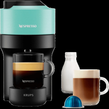 Nespresso by Krups Vertuo Pop XN920440 Pod Coffee Machine - Mint