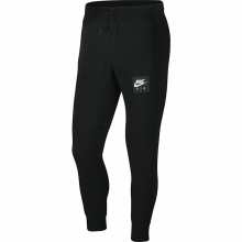 (L, Only Jogger) NIKE AIR Mens Jogger Sweatpants Jogging Bottom Black Sports Gym Trouser