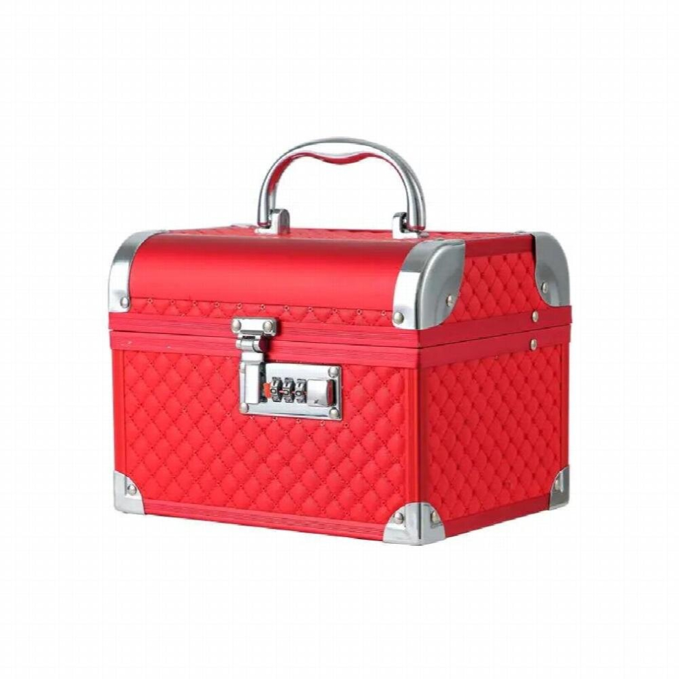 Multicoloured Makeup Box Artist Professional Beauty Cosmetic Cases Make Up Bag Toolbox Storage Bag Wedding Jewelry Box