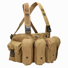 Men Airsoft Vest Gear Pack Molle Pouch 800D Oxford Molle Magazine Pouch Multifunctional QuickRelease Outdoor Paintball Equipment