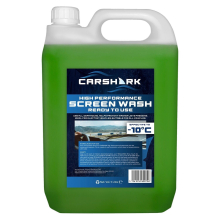 CARSHARK High Performance Screenwash 5 Litre, Effective down to -10°C