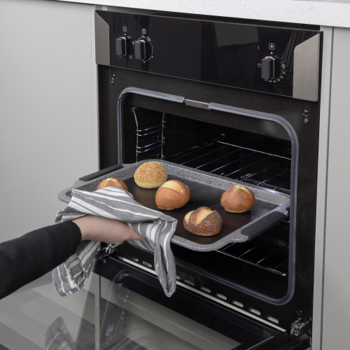 (Black) Blackmoor Oven Liners / Reusable Non-Stick Cooking Sheets / 2 Pack / Cut to Size 1