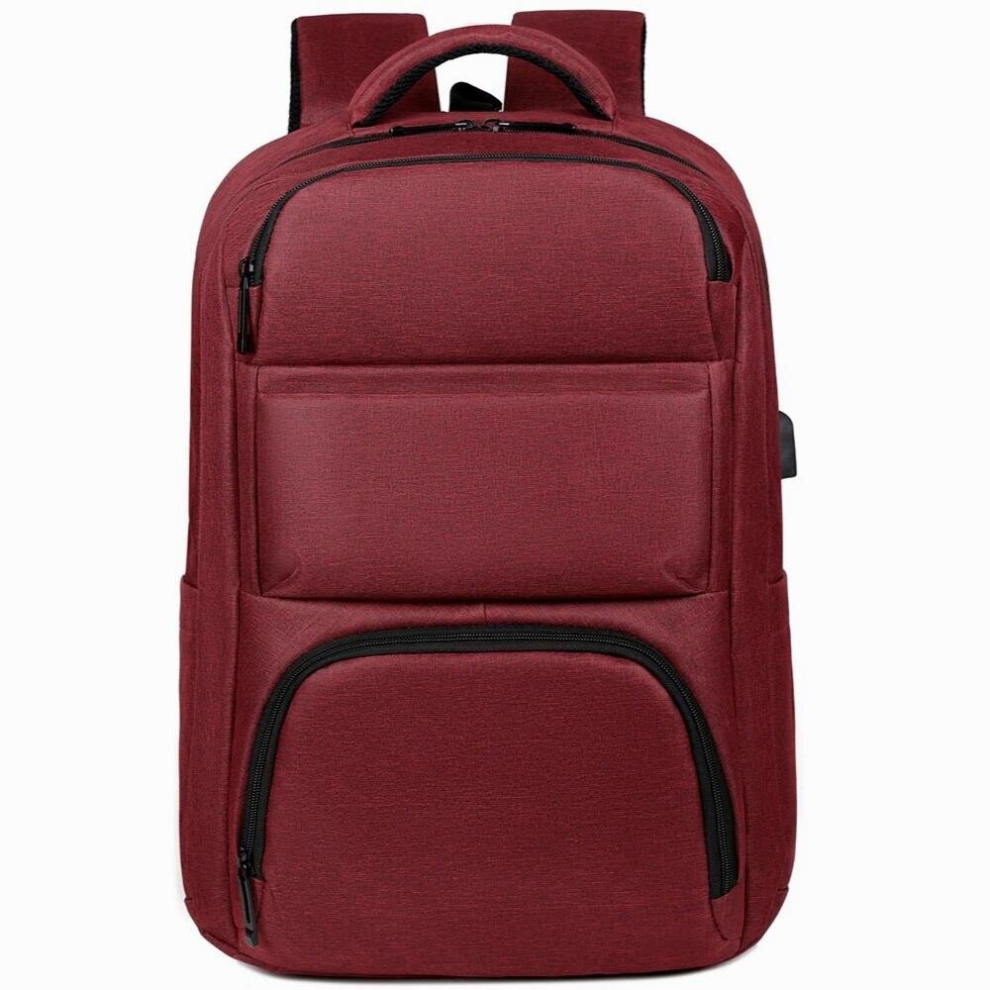 Business Backpack For Men High-Quality Nylon 17 Inches Laptop Backbag Waterproof Portable Travel Multifunctional Multicoloured 885655977743
