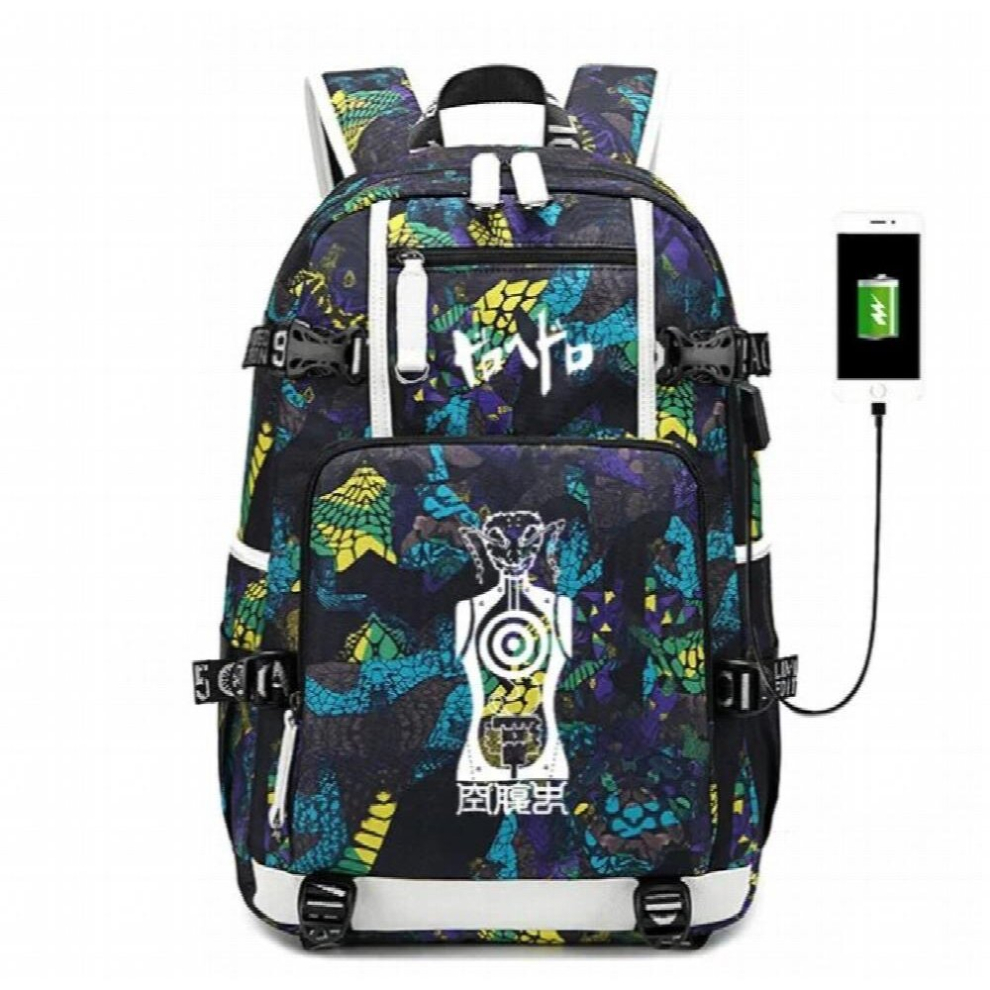 Dorohedoro Schoolbag Laptop Bag Men Travel Bags Usb Oxford Backpack Multicoloured 885655976425