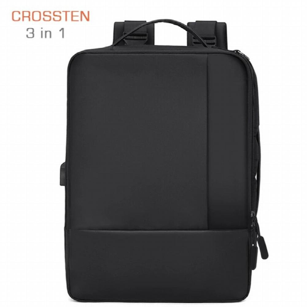 Crossten Multifunctional 15 Inch Laptop Backpack,Business Notebook Mochila, Waterproof Travel Bag,Usb Charging Shoulder Bag Multicoloured 885655979334