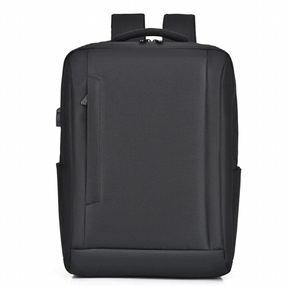 (-45X31x19cm) Mens Business Backpack Rucksack For Male Laptop Backpack 15.6/17 Inches Usb Charging Nylon Multifunctional Bags Black 885655976340