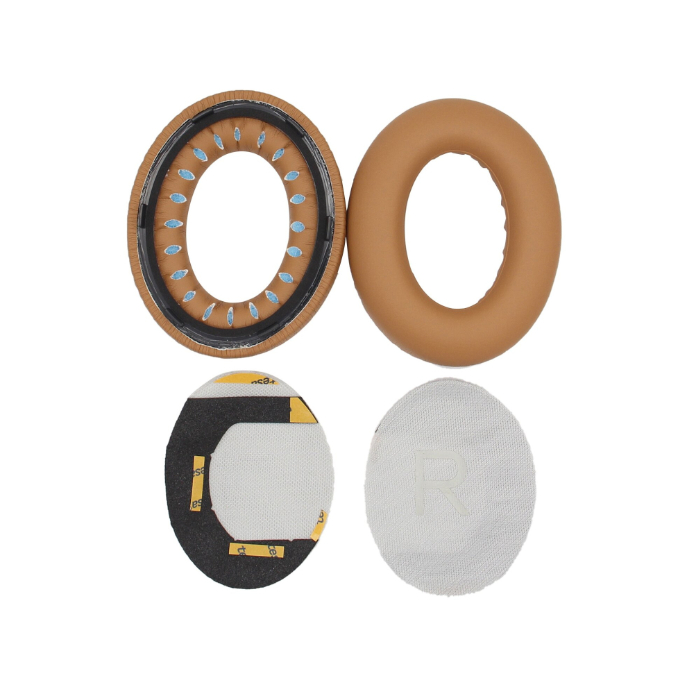 1 Pair Foam Leather Wireless Earphone Ear Cushion Earpads For Bose 700/Nc700-Khaki 6923070679126