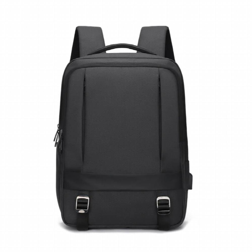 Mens Business Backpack High-Quality Nylon Multifunctional Laptop Backbag Waterproof Portable Travel Bag For Male Black 885655980910