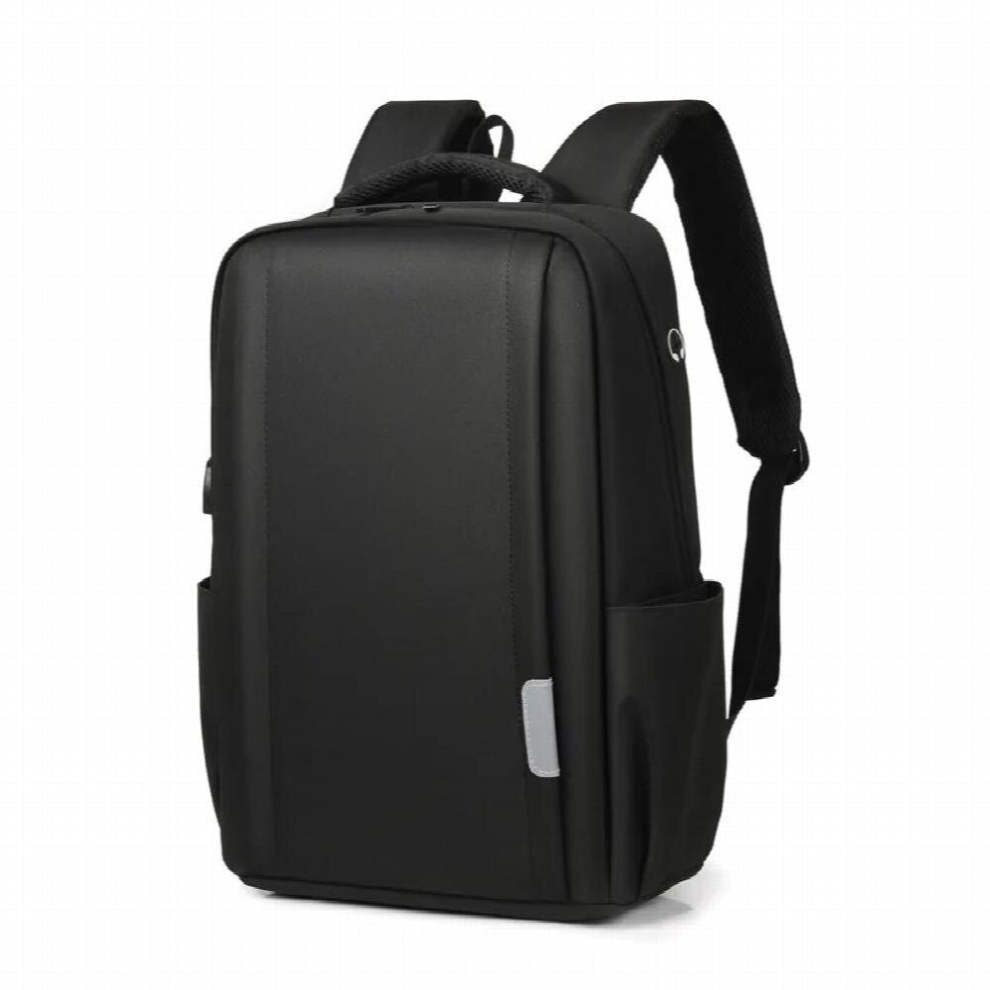 Men's Backpack 15.6 Inch Computer Bags For Male Women Business Laptop Backpack Usb Earphone Port Bagpack Casual Rucksack Black 885655933763