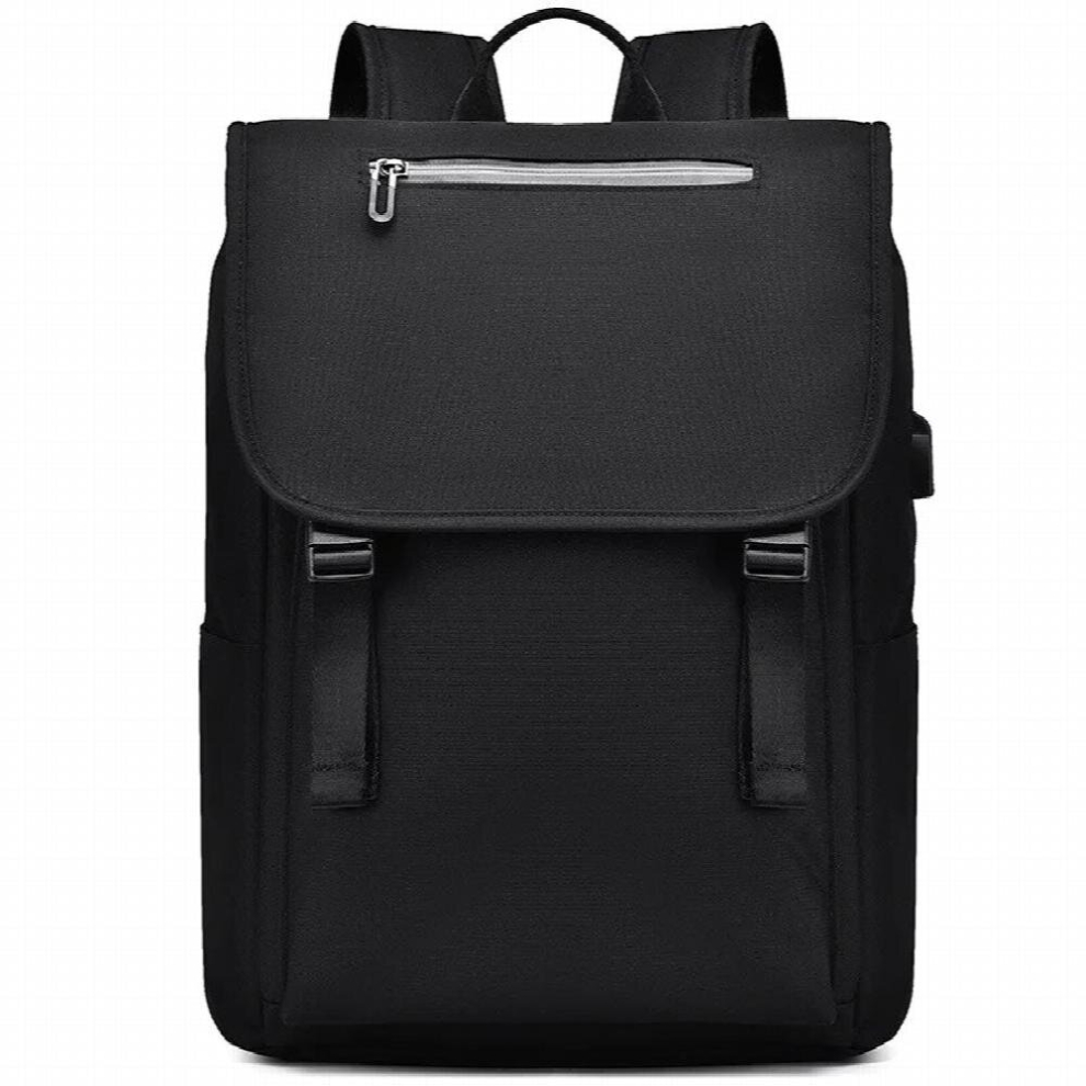 Causal Backpack Men Women 15.6Inch Laptop Bag Waterproof School Backpacks Business Male Travel Bag Comptuer Rucksack Black 885655933695