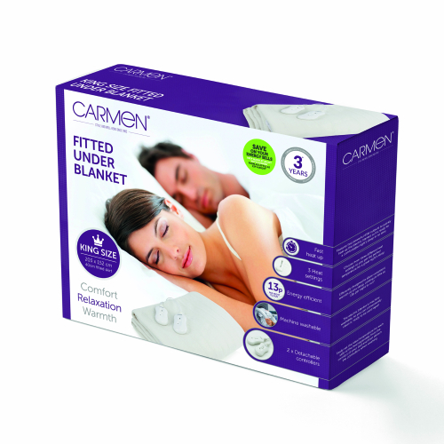 Carmen C81191 - King Fitted Electric Blanket