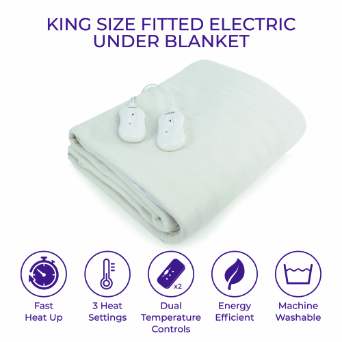 Carmen C81191 - King Fitted Electric Blanket 2