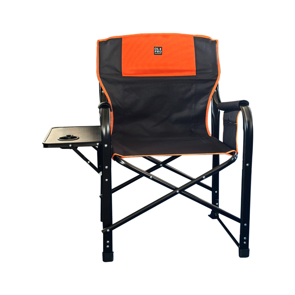OLPRO Directors Chair Orange & Black