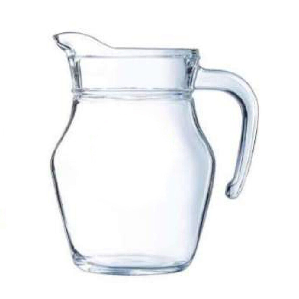 Glass Jug Pitcher Water Orange Juice Water Drinks Milk Breakfast 500ml