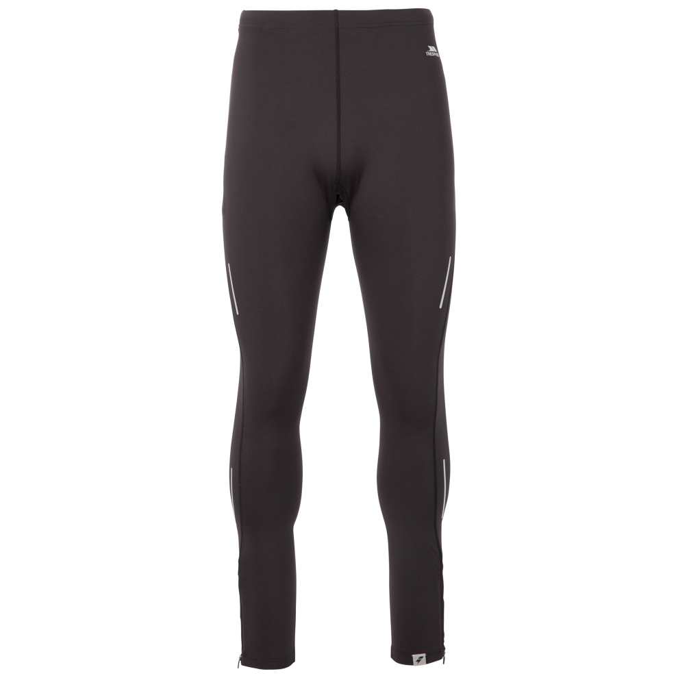 (S, Black) Trespass Mens Leggings Activewear Jaxon