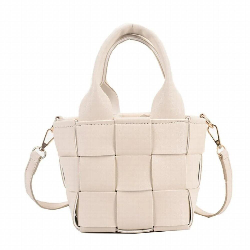 Net Red ins Mini Womens Bag Woven Crossbody Bag Handheld Bucket Bag High-quality Womens Handbag-image-OPC-PCXFSFC-NEW