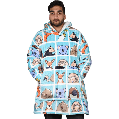 Animal sherpa outlet hoodie