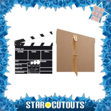 Movie Clapperboard Lifesize Cardboard Cutout 103cm