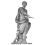 Julius Caesar Roman Statue Lifesize Cardboard Cutout 177cm 1