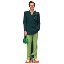 Harry Styles Green Lifesize Cardboard Cutout 186cm