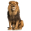 Lion Sitting Lifesize Cardboard Cutout 155cm 1