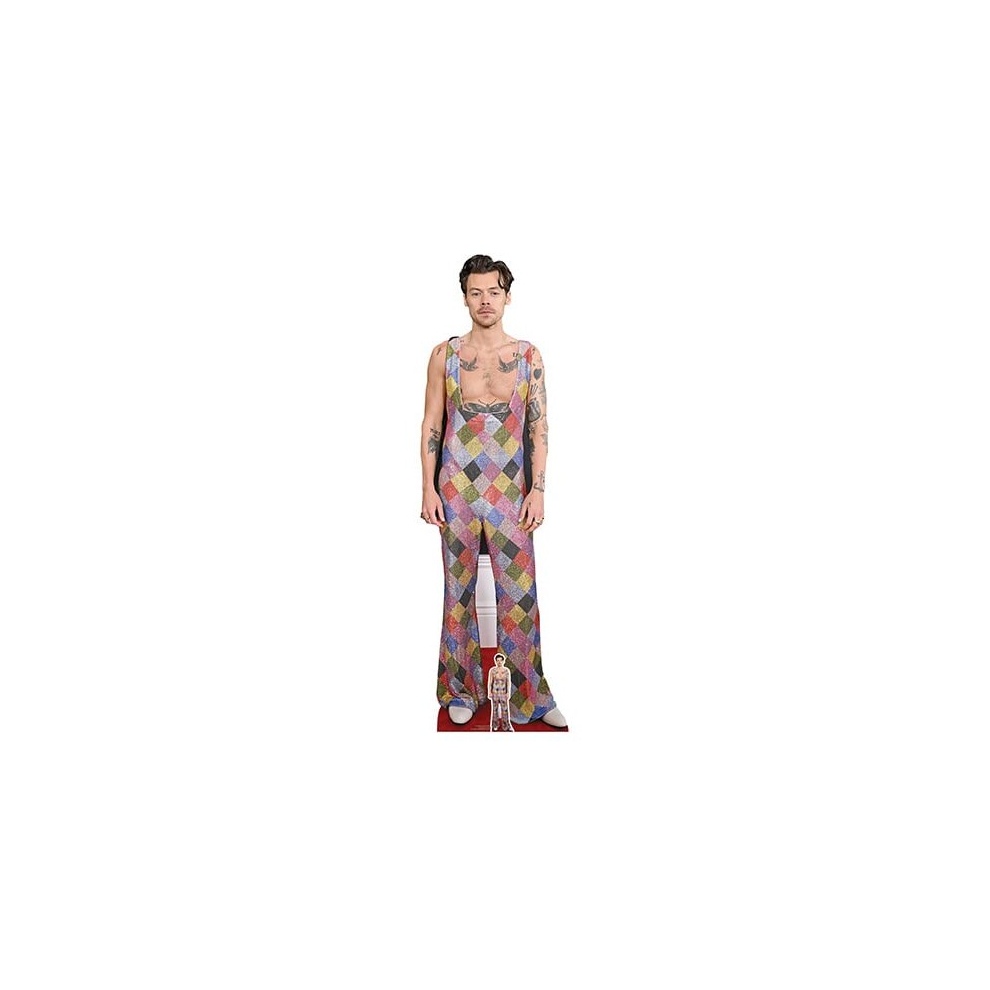 Star Cutouts Harry Styles Dungarees Lifesize Cardboard Cutout 185Cm