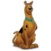 Scooby-Doo Lifesize Cardboard Cutout 133cm