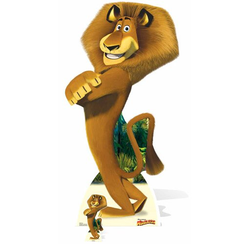 Alex Madagascar Lifesize Cardboard Cutout 184cm