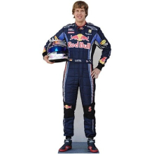 Formula One Sebastian Vettel Lifesize Cardboard Cutout - 172cm