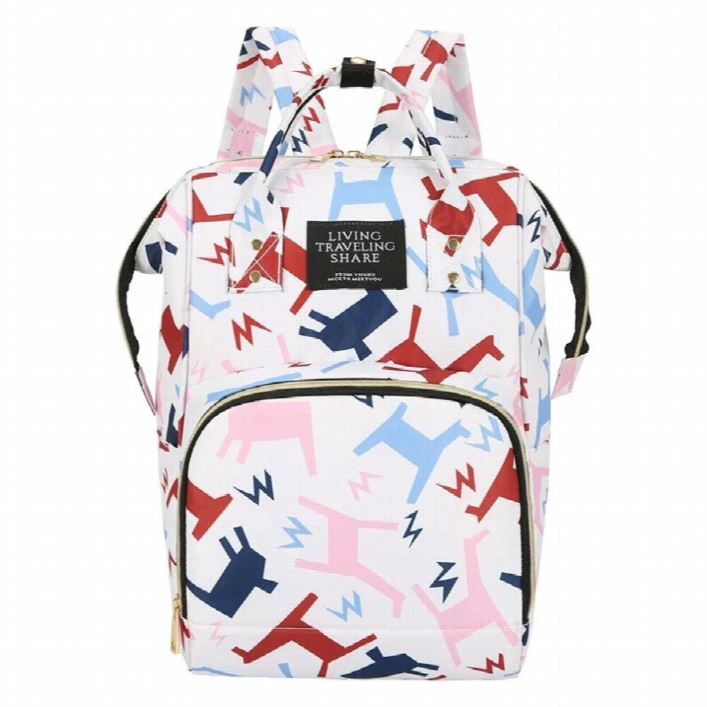 Mom Bag Baby Care Backpack Waterproof Outdoor Travel Bag Diaper Bag Multifunctional Carrying Bag
