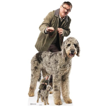 Jim and Milson Shalom Lifesize Cardboard Cutout 181cm
