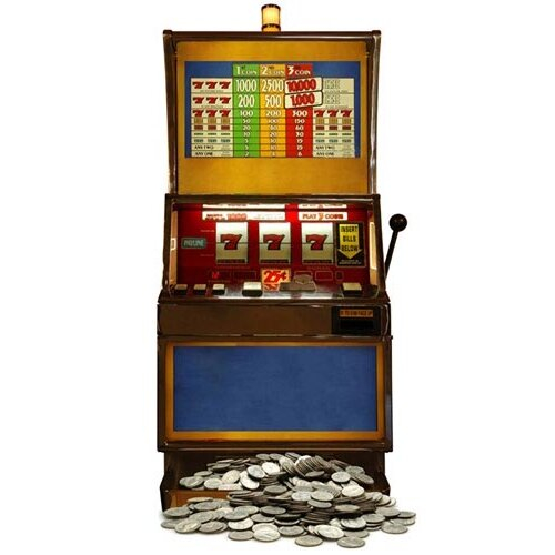 Slot Machine Lifesize Cardboard Cutout - 160cm