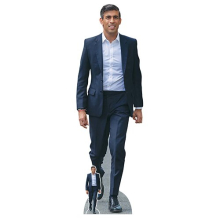 Rishi Sunak Prime Minister Lifesize Cardboard Cutout 172cm