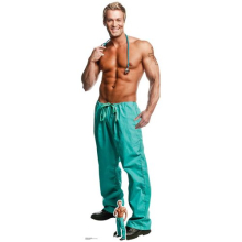 Billy Jeffrey Doctor Chippendales Lifesize Cardboard Cutout 177cm
