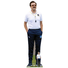 Ted Lasso Football Manager Jason Sudeikis Lifesize Cardboard Cutout 184cm