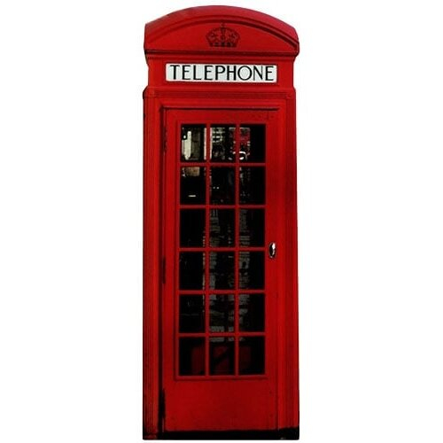 Phone Box Lifesize Cardboard Cutout - 191cm