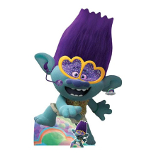 Large Branch Singing Trolls World Tour Lifesize Cardboard Cutout 148cm