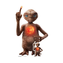 E.T Phone Home 40 Year Anniversary Lifesize Cardboard Cutout 121cm