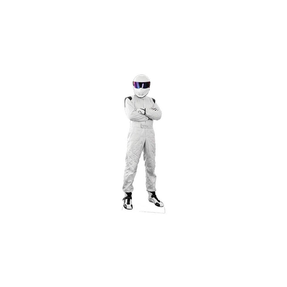 Star Cutouts Bbc Top Gear The Stig Lifesize Cardboard Cutout - 183Cm