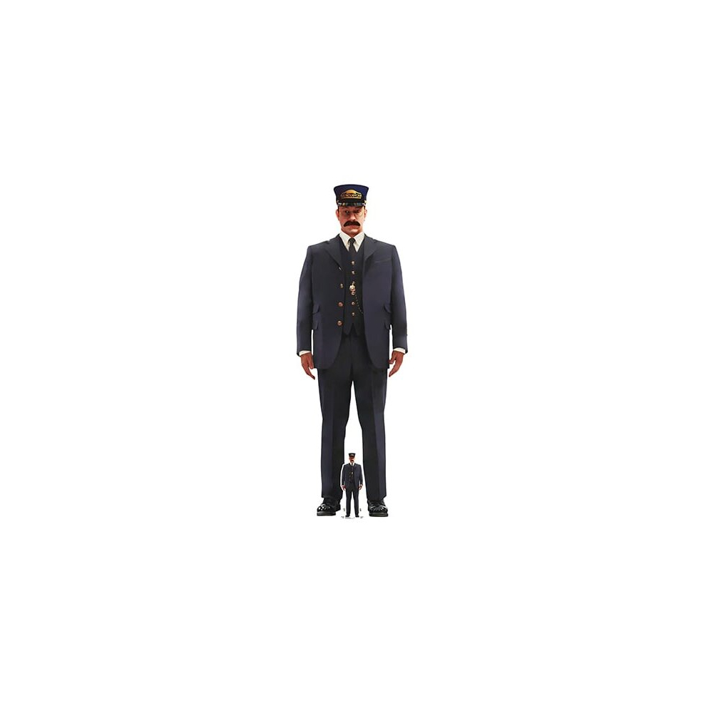 Polar Express Conductor Cardboard Cutout 6ft - Star Cutouts - Christmas Halloween Decoration - Image 5