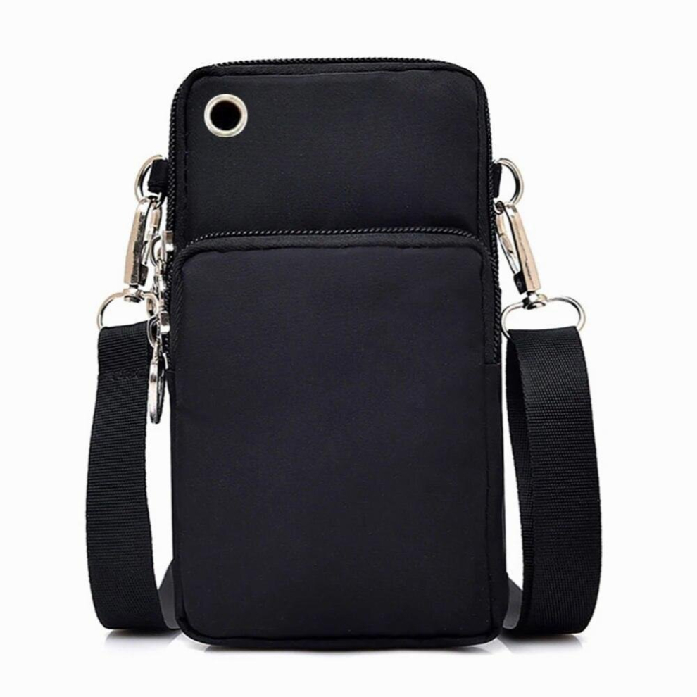 Mobile Phone Case Bags Universal For Huawei/Htc/Lg/Xiaomi/Samsung/Iphone 26 Letter Print Poch Men Wrist Bag Multicoloured 885662527597