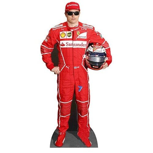 Kimi Raikkonen Lifesize Cardboard Cutout - 174cm