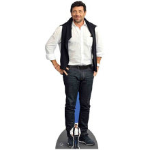 Patrick Bruel Casual Lifesize Cardboard Cutout 182cm