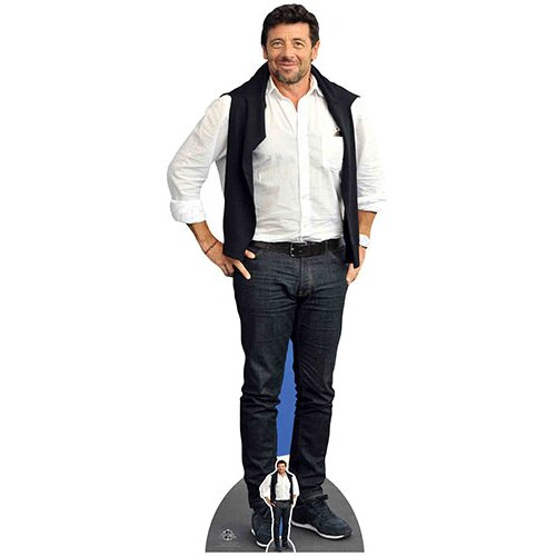 Patrick Bruel Casual Lifesize Cardboard Cutout 182cm