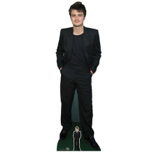 Joe Keery Black Suit Lifesize Cardboard Cutout 167cm