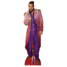 Jason Momoa Purple Lifesize Cardboard Cutout 195cm
