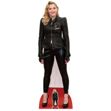 Madonna Lifesize Cardboard Cutout 180cm