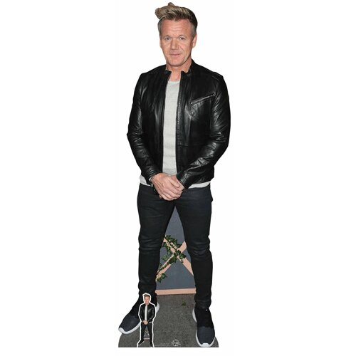 Gordon Ramsay Black Jacket Lifesize Cardboard Cutout 189cm